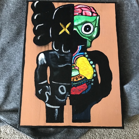 Kaws double side